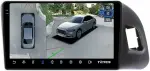 Магнитола для Audi Q5 8R 2008-2016 без джойстика MMI - Teyes CC3-2K-360 монитор 9.5" 2K QLED на Android 10, Быстрая, CarPlay, 4G SIM-слот, 4 камеры в комплекте