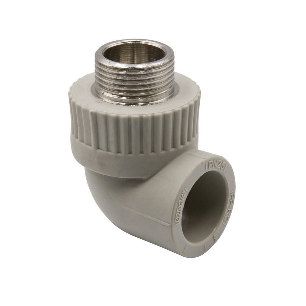 Уголок комб. нар 25х3/4'' EVER® СЕРЫЙ (Россия)