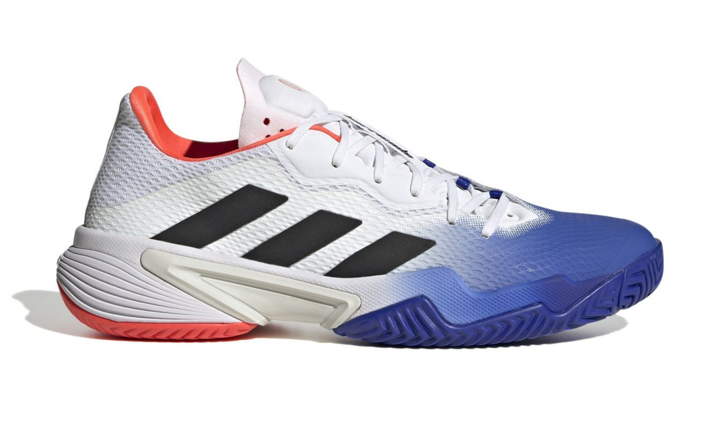 Мужские кроссовки теннисные Adidas Barricade M - lucid blue/core black/solar red