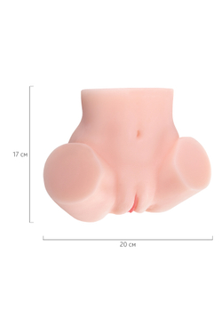 Мастурбатор реалистичный Juicy Pussy by TOYFA  Adele, TPE, телесный