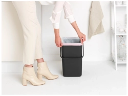 Brabantia Контейнер для мусора Sort & Go 25 л серый EAN 8710755129940