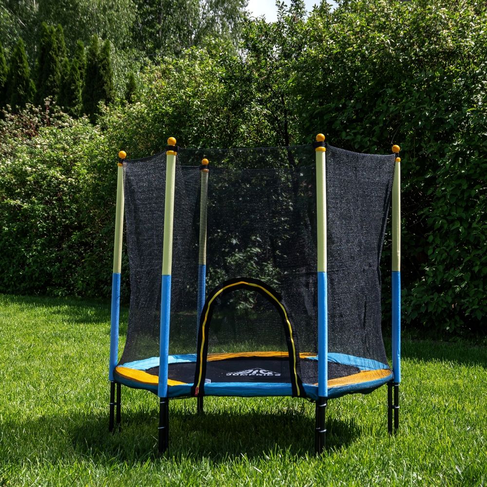 Батут DFC JUMP KIDS 60&amp;quot; желто-синий