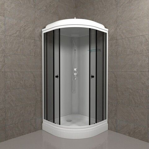 Душевая Кабина Triton Грэй 90*90 А ПД2 тонированное стекло