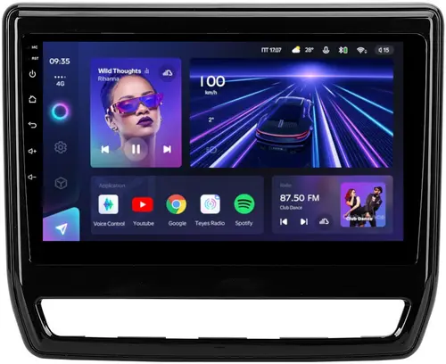 Магнитола для Mitsubishi ASX 2020+ (ШГУ 8", рамка тип 2) - Teyes CC3 монитор 9" QLED на Android 10, Быстрая, CarPlay, 4G SIM-слот
