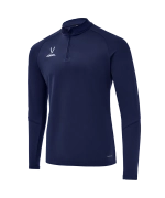 Джемпер тренировочный JÖGEL PREMIER PerFormDRY Training 1/4 Zip Fleece Top, темно-синий