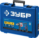 ЗУБР 850 Вт, 13 мм, 2 скорости, ударная дрель, мет. корпус, кейс, Профессионал (ДУ-П850 ЭРМ)