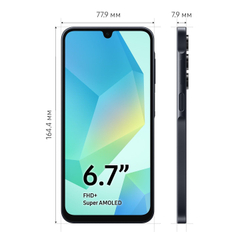 Samsung Galaxy A16 6 ГБ/128 ГБ черный (Black)