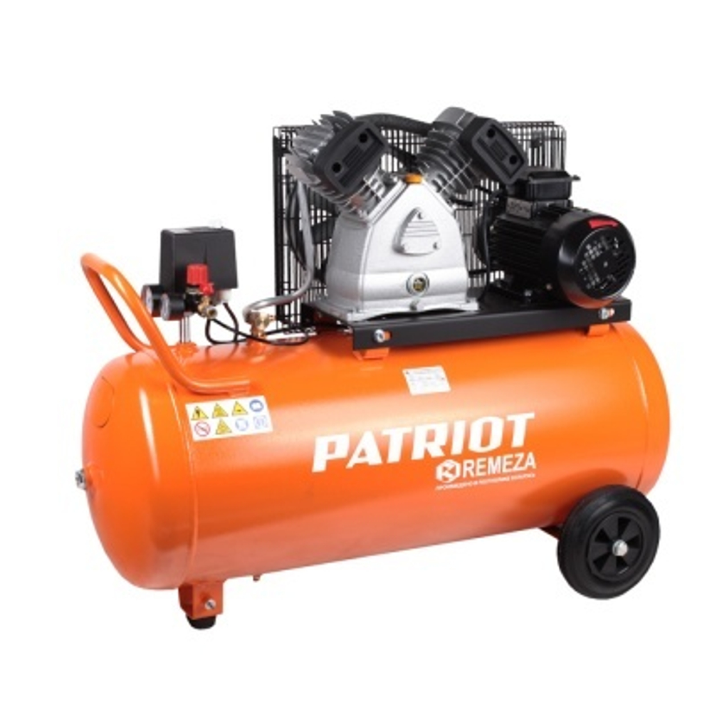 Компрессор поршневой ременный Patriot REMEZA СБ4/С-100LB30 520306325