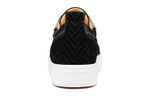 Christian Louboutin Stylish Skateboarding Shoes Men"s Low top Black/Gray
