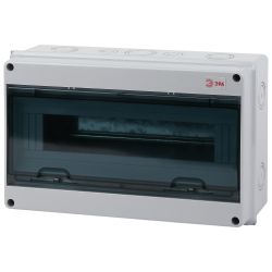 Корпус пластиковый навесной ЭРА SIMPLE КМПн-15 IP65 серый | Корпуса пластиковые распределительные герметичные
