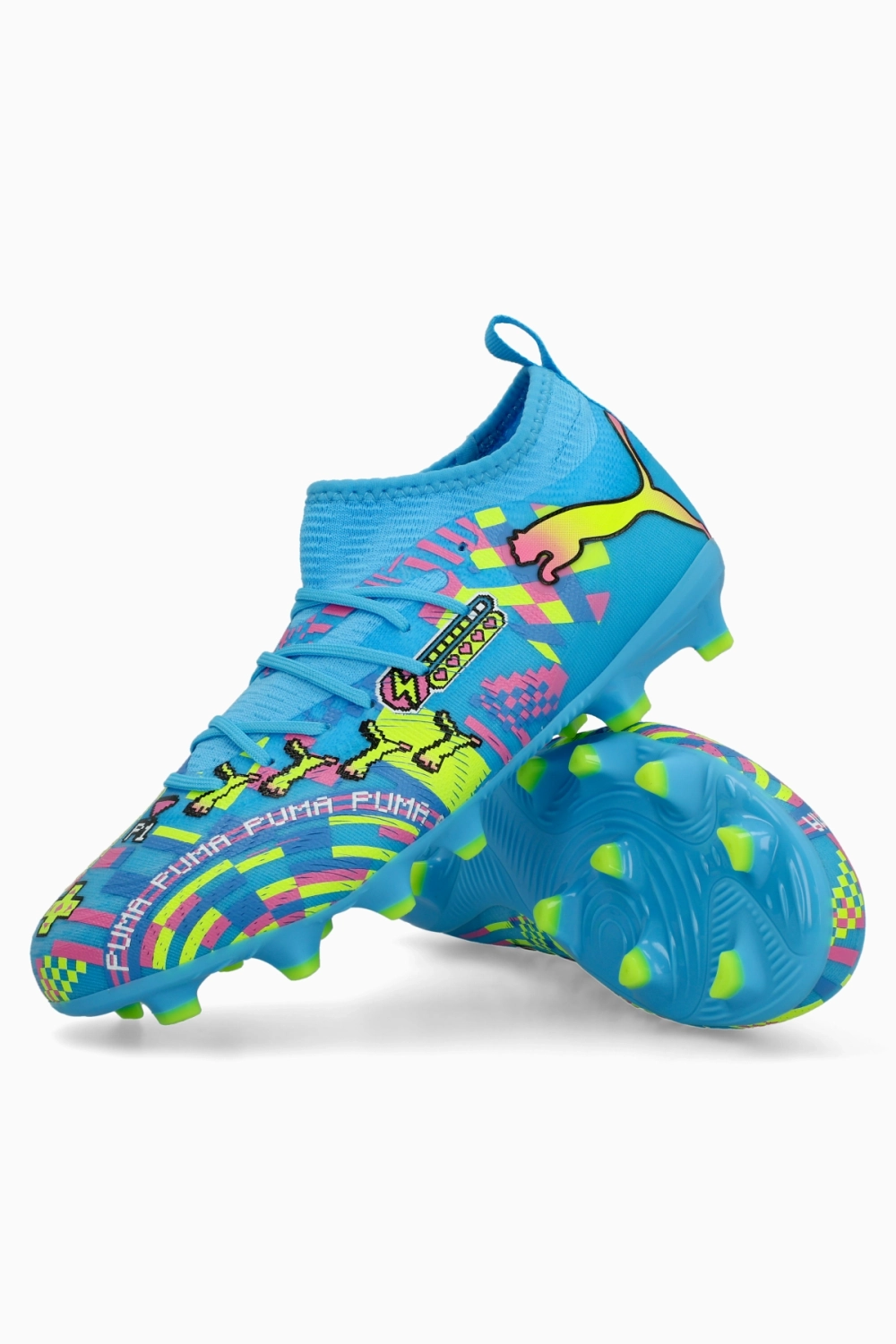 Бутсы Puma Future 9 Match FG/AG Junior - синий