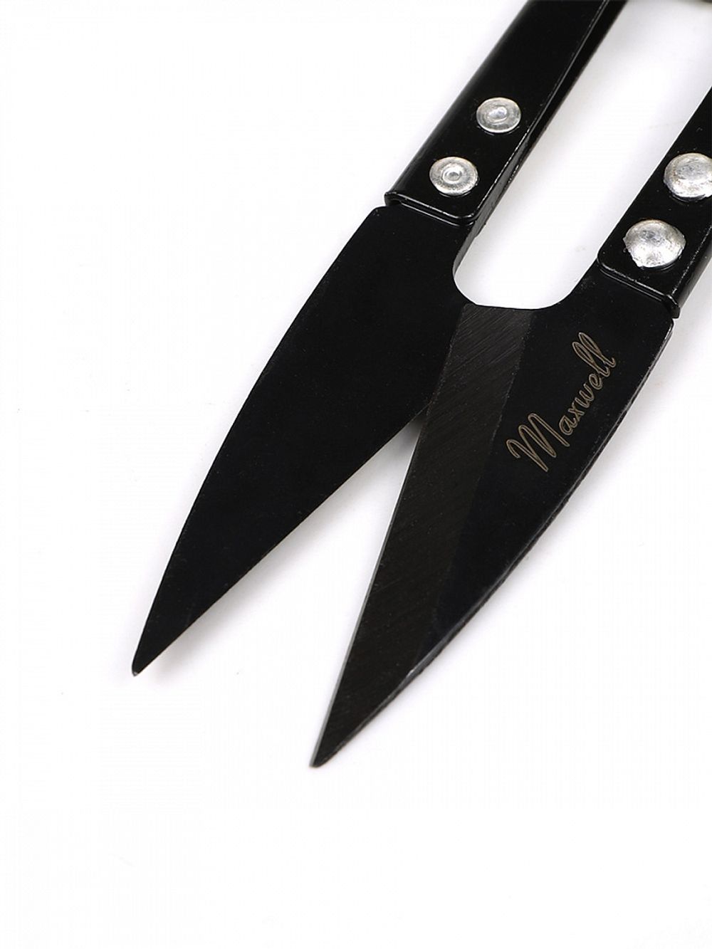 Ножницы снипперы для обрезки нитей 12.5 см S112 Maxwell Black premium, 1 шт
