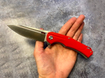 Складной нож A-01 Red, сталь D2, G-10, ТДК Кизляр