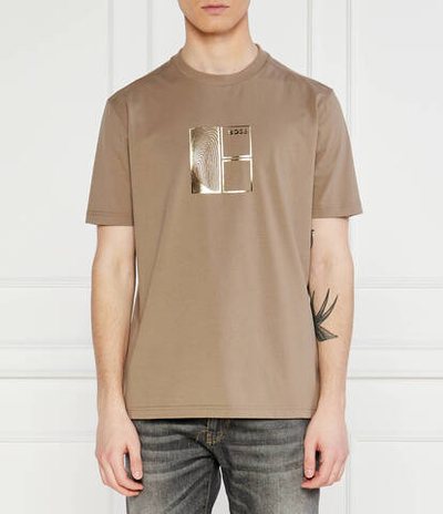 Футболка Tee 5 BOSS GREEN - коричневый(50513172)