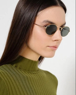 Ray Ban Oval Flat Lenses RB 3547N 001 / 51