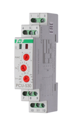Реле времени PCU-530 многофункциональное 100-264В AC/DC 3х8А 3NO/NC IP20