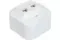 Розетка RJ45 Legrand Quteo двойная накладная белая 26235