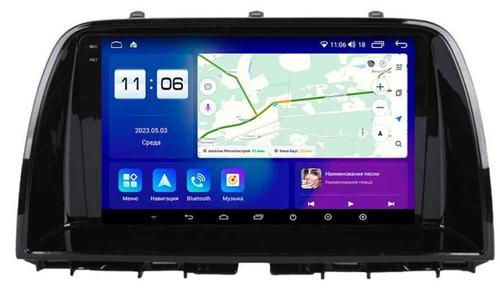 Магнитола для Mazda CX-5 2011-2017 - Parafar PF984-9RN2K на Android 13, Быстрая, QLED+2K, CarPlay, 4G SIM-слот