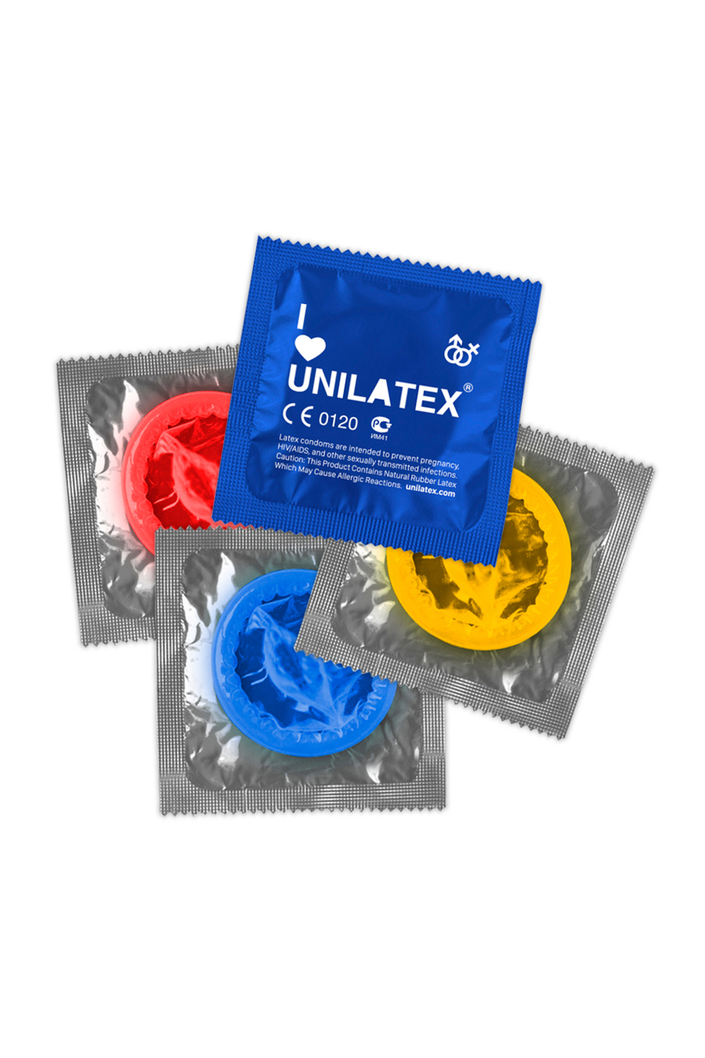 Презервативы "UNILATEX" мультифрукт