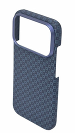 Накладка для i-Phone 17 Pro Max Keephone Kevlar Ankora MagSnap синий