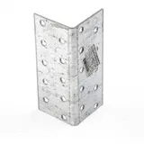 Крепежный уголок равносторонний 2 мм, KUR 40 x 40 x 100 мм Сибртех — фото 1