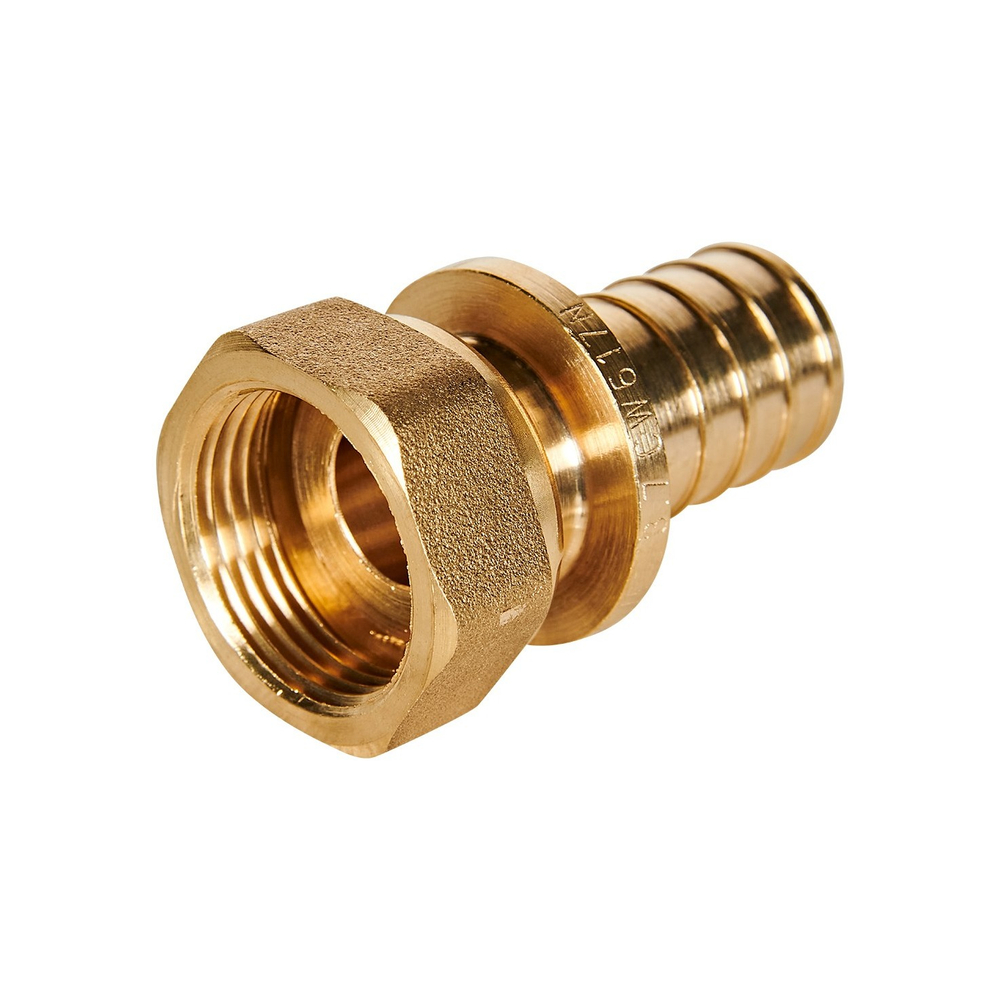 Переход с накидной гайкой ROMMER - 25 x 3/4" (для труб из сшитого полиэтилена)