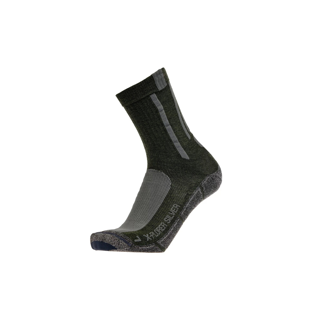 Носки X-Socks X-Plorer Silver 4.0 Olive Green/Anthracite