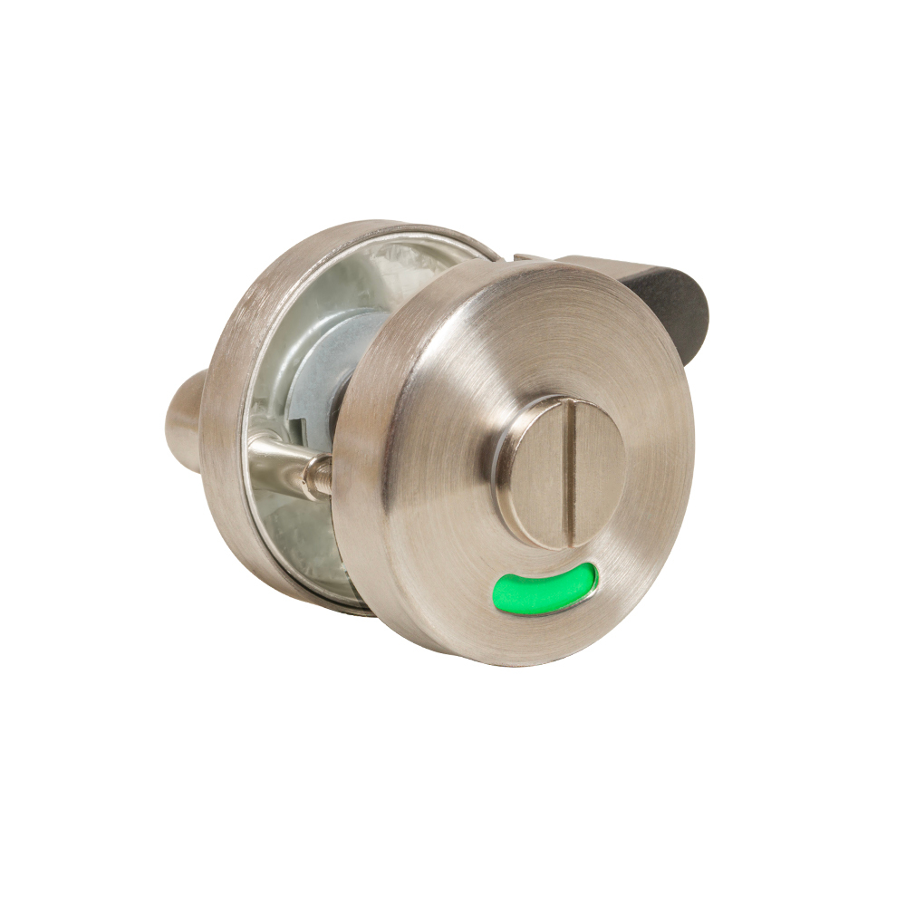 Ручка поворотная BK8.R.DSS304-button с индикатором INOX 304