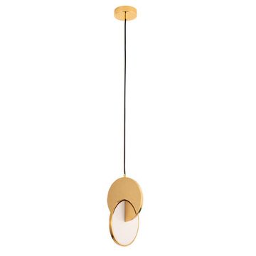 Подвесной светодиодный светильник 10W 4000K A1916SP-1GO золото Hannah Arte Lamp