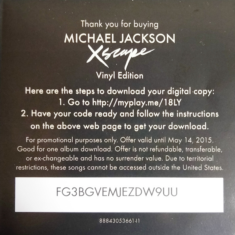 Michael Jackson / Xscape (LP)