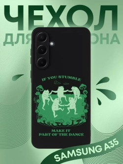 Чехол на Samsung A35 с принтом