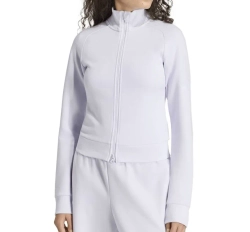 Женская Кофта теннисная Adidas Soft Lux Slim Track Top - frozen purple