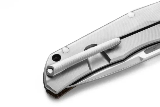 Нож складной Lion Steel Q4ttro Q4 BGR - сталь MagnaCut, рукоять джутовая микарта