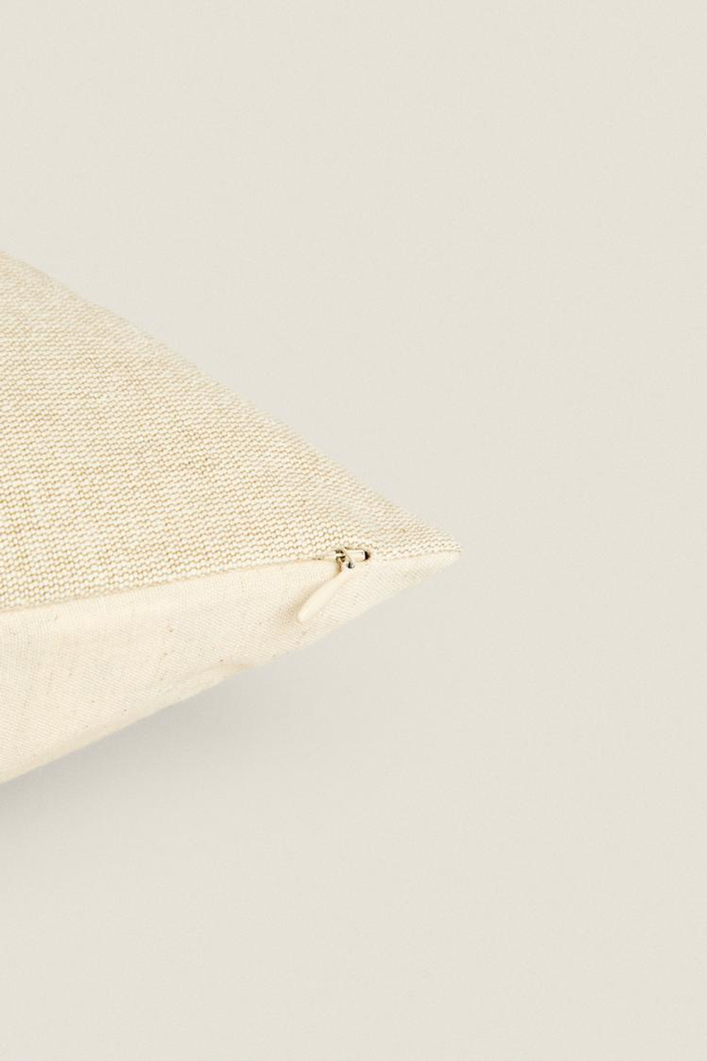 ZARA HOME ЧЕХОЛ ДЛЯ ДЕКОРАТИВНОЙ ПОДУШКИ С ВЫШИВКОЙ «ПТИЦЫ», СВЕТЛО-БЕЖЕВЫЙ