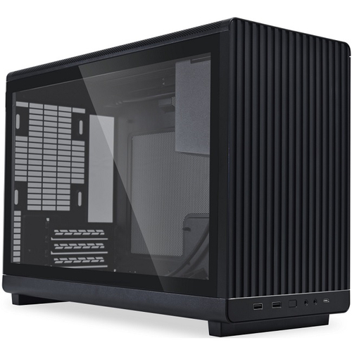 Корпус Mini-Tower Lian Li TG Bottom Dust Filter, Micro-ATX, Black (G99.A3X.10R)