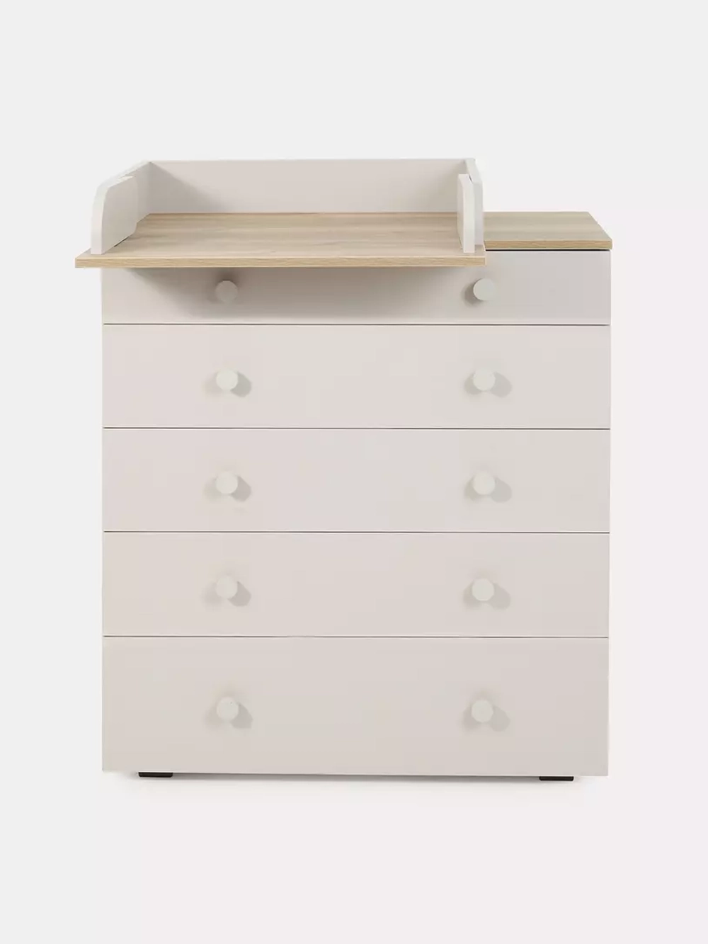 Комод RANT "LEVI" 80 см 5 ящиков с органайзером (арт.128) Crystal Beige