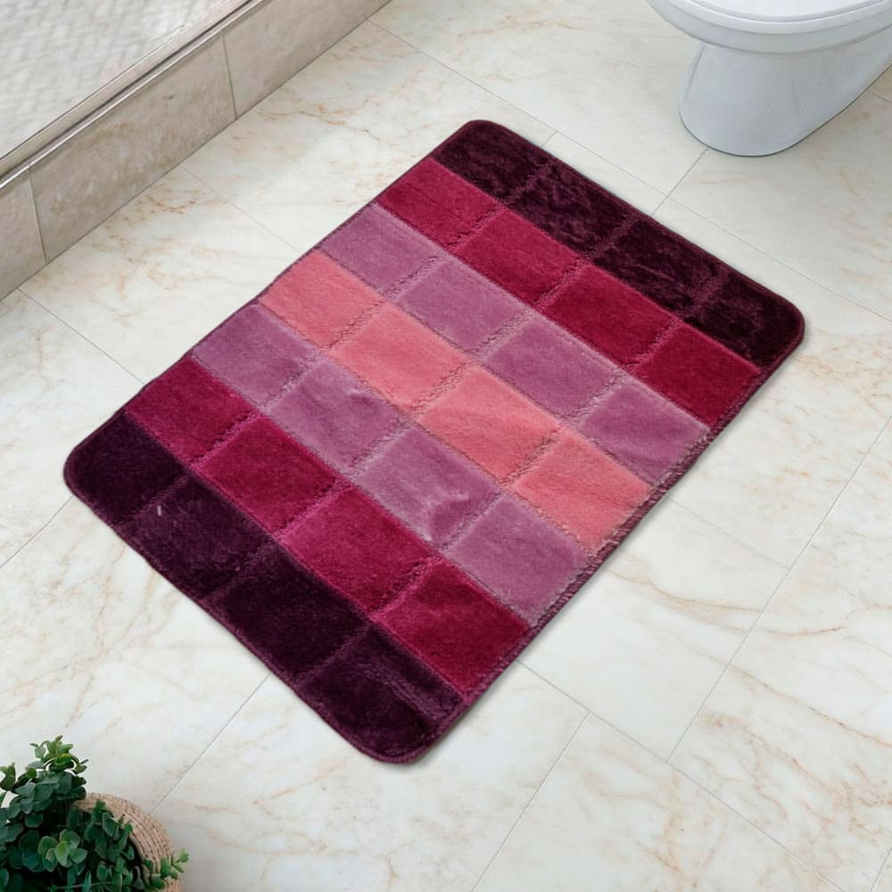 Коврик DKTX Comfort Quadro 50*80см 10мм (розовый)