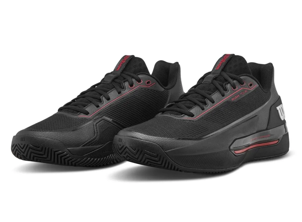 Теннисные кроссовки Wilson Rush Tour 5 CTC - black/wilson red
