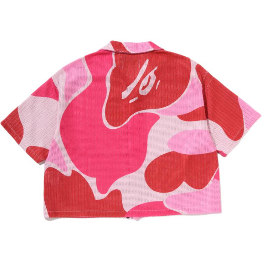 A Bathing Ape Bathing Ape Ss26 Shirts Polyester Summer 0zxsrw304322q розовый