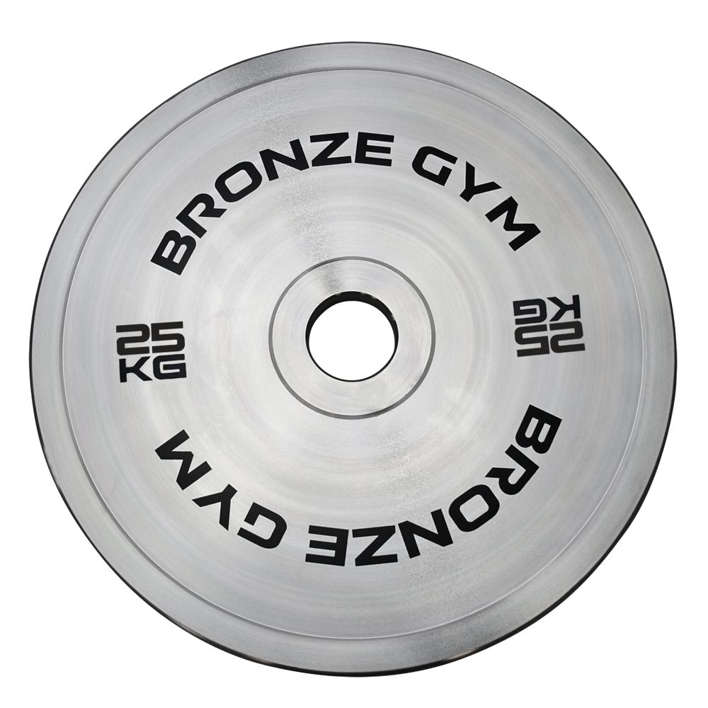 Диск олимпийский BRONZE GYM стальной 25 кг