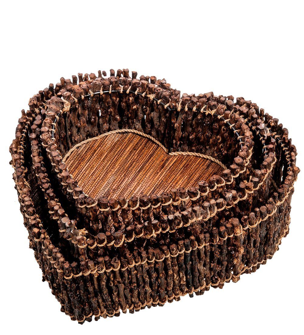 Decor and Gift 63-016 Комплект декоративных корзинок 3 шт (о.Бали)
