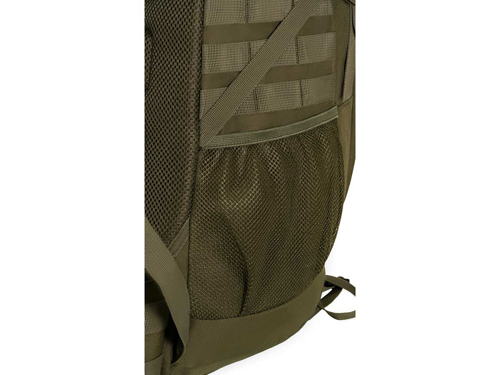 Рюкзак ShotTime Tactical 50л, ПВХ 600D, MOLLE, олива, ST-BP-230 17-OD