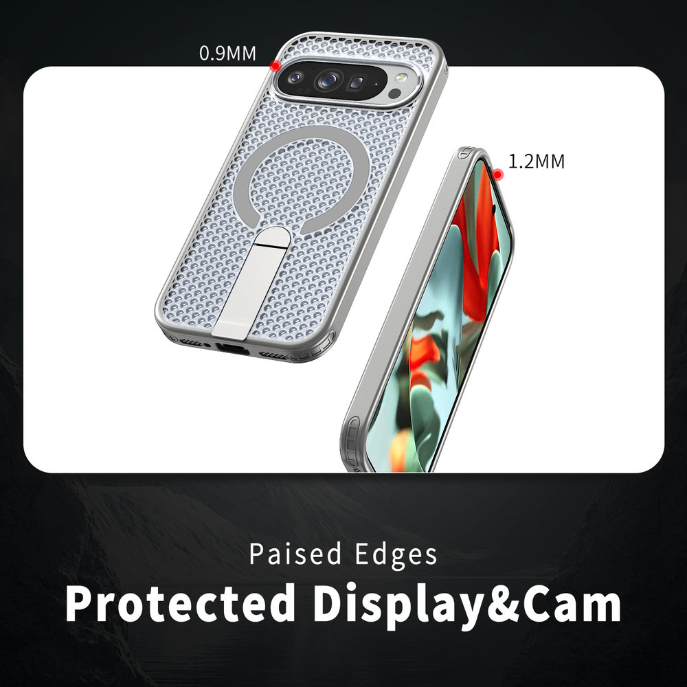 Прозрачный чехол Mesh Pro Magnetic Case для Google Pixel 9 Pro XL