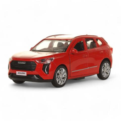 Модель ин. мет. "Haval Jolion" 12см, двери, багаж, красный, коробка JOLION-12-RD (72) (Технопарк)