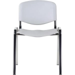Стул офисный Easy Chair Изо серый (пластик, металл) (573683)