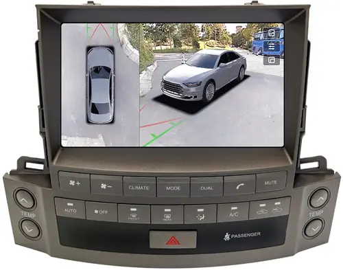 Магнитола для Lexus LX570 2009-2011 - Teyes CC3-2K-360 на Android 10, Быстрая, 2K QLED, CarPlay, 4G SIM-слот, 4 камеры в комплекте