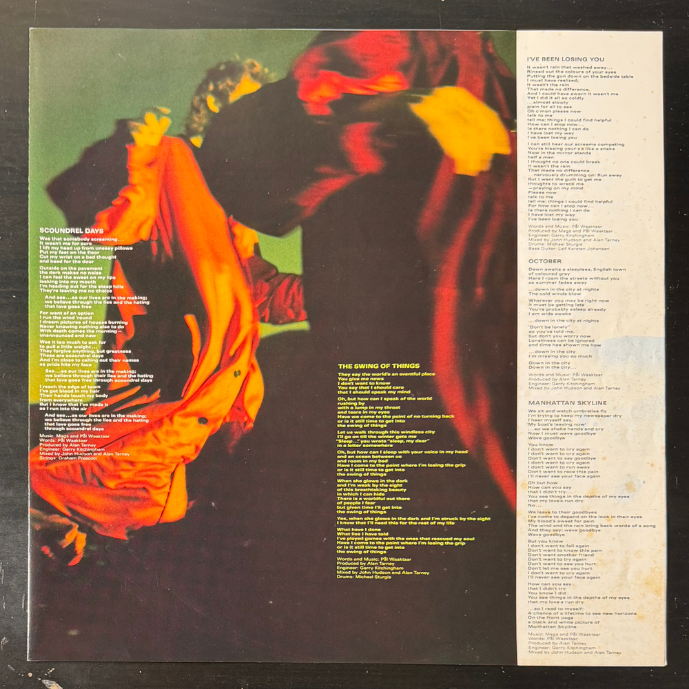 Виниловая пластинка a-ha ‎– Scoundrel Days LP