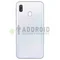 Задняя крышка для Samsung Galaxy A40 A405 (Перламутр белая) со стеклом камеры
