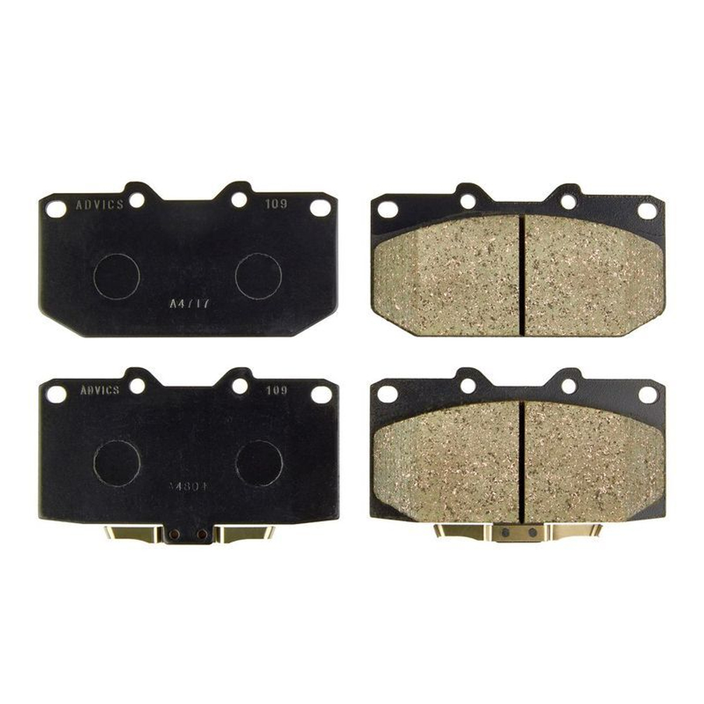 Дисковые тормозные колодки ADVICS передние SN109P