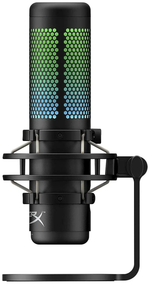 Микрофон проводной HyperX QuadCast S, черный